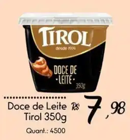 Giassi Supermercados Doce de leite tirol oferta
