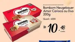 Giassi Supermercados Bombom Neugebauer Amor Carioca ou Duo oferta