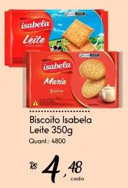 Giassi Supermercados Biscoito isabela leite oferta