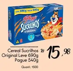 Giassi Supermercados Cereal Sucrilhos original oferta