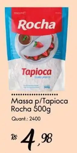 Giassi Supermercados Massa p/Tapioca Rocha oferta