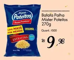 Giassi Supermercados Batata Palha Mister Poteitos oferta