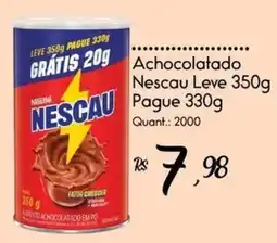 Giassi Supermercados Achocolatado Nescau Leve oferta