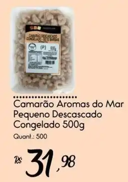 Giassi Supermercados Camarão aromas do mar pequeno descascado oferta