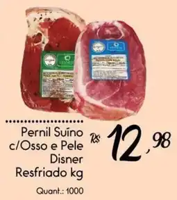 Giassi Supermercados Pernil Suíno c/Osso e Pele Disner Resfriado oferta