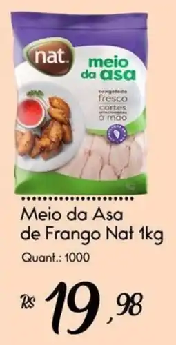 Giassi Supermercados Meio da Asa de Frango Nat oferta