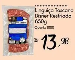 Giassi Supermercados Linguiça Toscana Disner Resfriada oferta