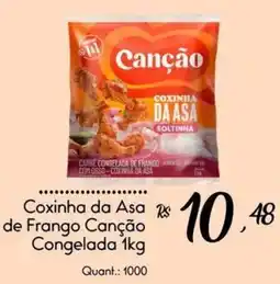 Giassi Supermercados Coxinha da Asa de Frango Canção oferta