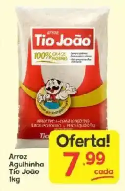 Supermercados Princesa Arroz Agulhinha Tio João oferta