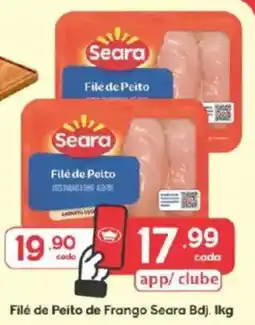 Supermercados Princesa Filé de Peito de Frango Seara Bdj oferta