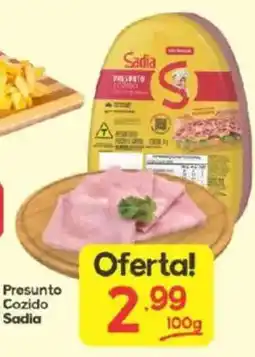 Supermercados Princesa Presunto Cozido Sadia oferta