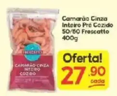 Supermercados Princesa Camarão cinza inteiro pró cozido oferta