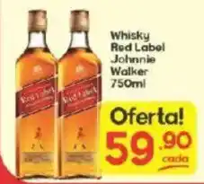 Supermercados Princesa Whisky Red Label Johnnie Walker oferta
