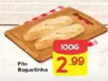 Supermercados Princesa Pão Baguettinha oferta