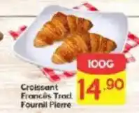Supermercados Princesa Croissant Francês Trad. Fournil Pierre oferta