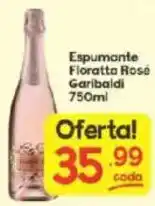 Supermercados Princesa Espumante Floratta Rosé Garibaldi oferta