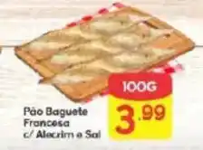 Supermercados Princesa Pão Baguete Francesa c/ Alecrim e Sal oferta
