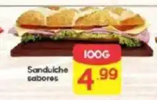 Supermercados Princesa Sanduíche sabores oferta