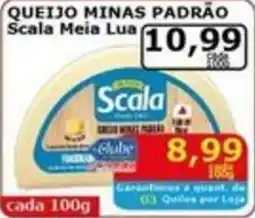Mialich Supermercados Queijo minas padrão scala meia lua oferta