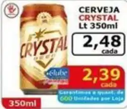 Mialich Supermercados Cerveja crystal oferta
