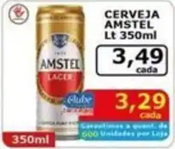 Mialich Supermercados Cerveja amstel lager oferta
