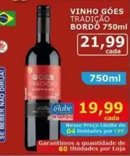 Mialich Supermercados vinho goes tradição bordô oferta