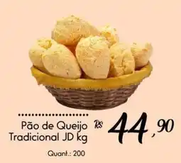Giassi Supermercados Pão de Queijo Tradicional JD oferta