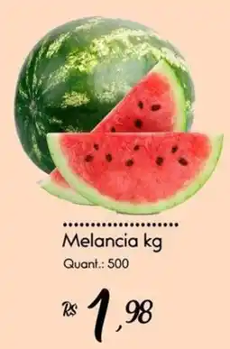 Giassi Supermercados Melancia kg oferta