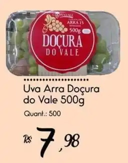 Giassi Supermercados Uva arra doçura do vale oferta