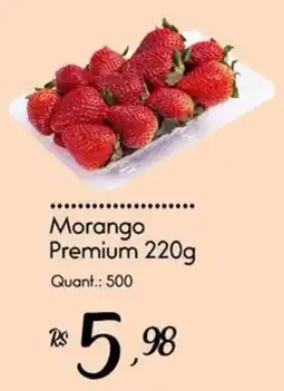 Giassi Supermercados Morango premium oferta