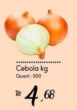 Giassi Supermercados Cebola kg oferta