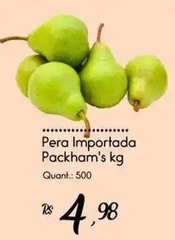 Giassi Supermercados Pera importada packham's oferta