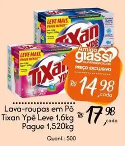 Giassi Supermercados Lava-roupas em Pó Tixan Ypê oferta