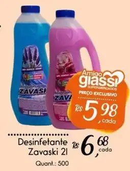 Giassi Supermercados Desinfetante Zavaski 2l oferta