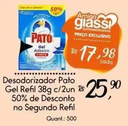 Giassi Supermercados Desodorizador Pato Gel Refil oferta