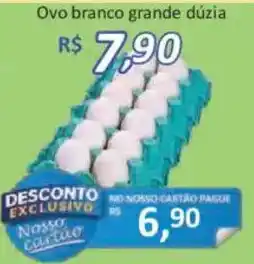 Supermercados Savegnago Ovo branco grande dúzia oferta