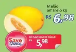 Supermercados Savegnago Melão amarelo oferta