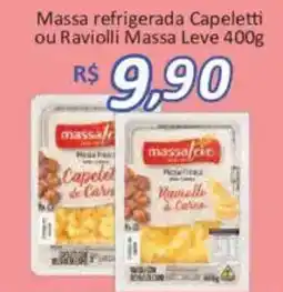 Supermercados Savegnago Massa refrigerada Capeletti ou Ravioli Massa Leve oferta