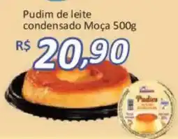 Supermercados Savegnago Pudim de leite condensado Moça oferta
