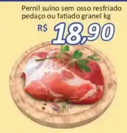 Supermercados Savegnago Pernil suíno sem osso resfriado oferta