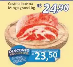 Supermercados Savegnago Costela bovina Minga granel kg oferta