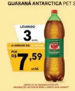 Supermercados Savegnago Guaraná antarctica pet oferta