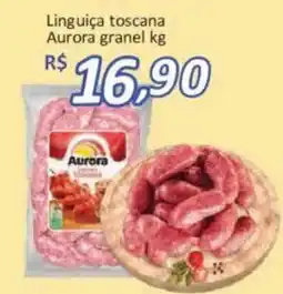 Supermercados Savegnago Linguiça toscana aurora granel kg oferta