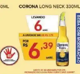 Supermercados Savegnago Corona long neck oferta