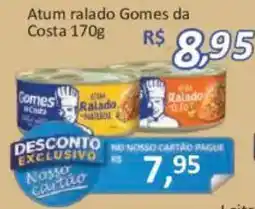 Supermercados Savegnago Atum ralado Gomes da Costa oferta