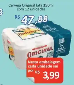 Supermercados Savegnago Cerveja original oferta