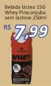 Supermercados Savegnago Bebida láctea 15g whey piracanjuba sem lactose oferta