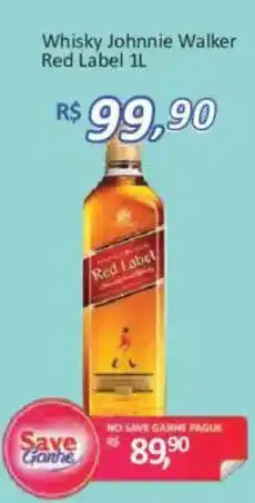 Supermercados Savegnago Whisky Johnnie Walker Red Label oferta