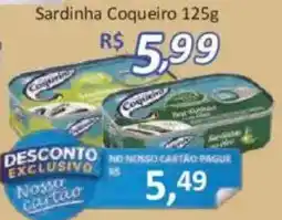 Supermercados Savegnago Sardinha Coqueiro oferta