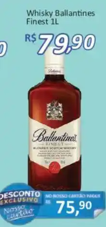 Supermercados Savegnago Whisky Ballantines Finest oferta